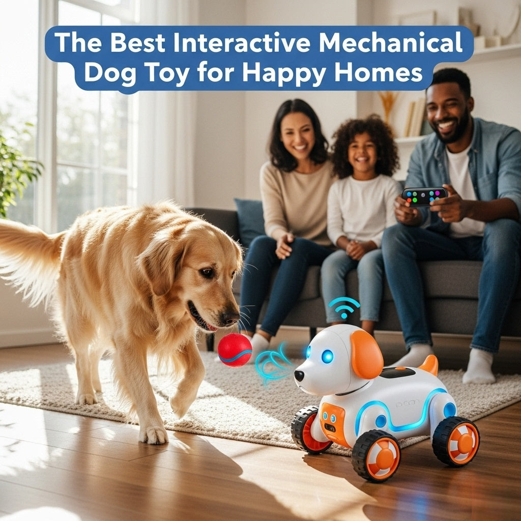 The Best Interactive Mechanical Dog Toy for Happy Homes