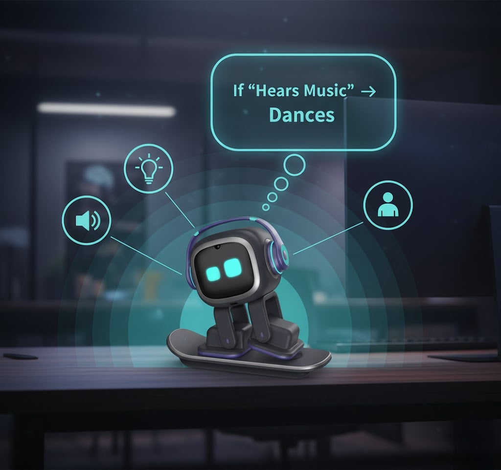 EMO in plain English: How this tiny robot ‘reads the room’ and reacts