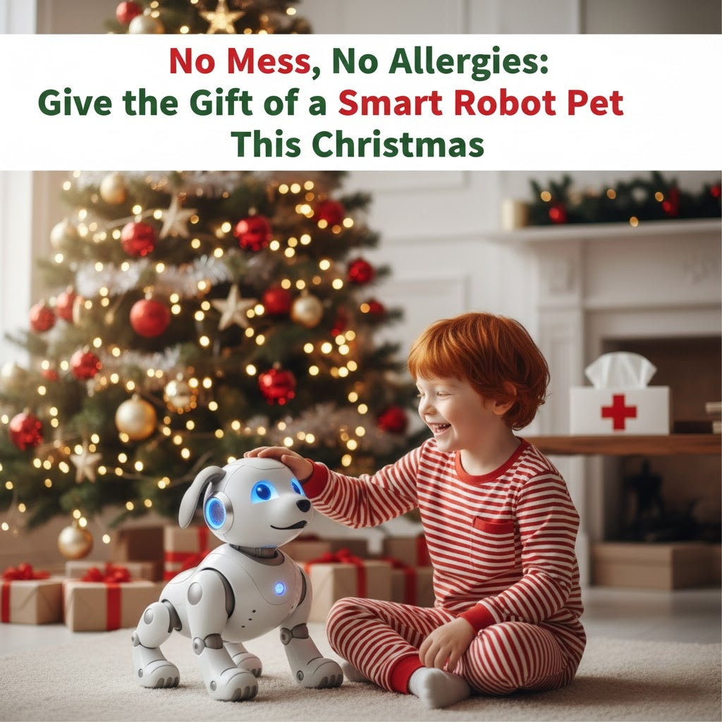 No Mess, No Allergies: Give the Gift of a Smart Robot Pet This Christmas