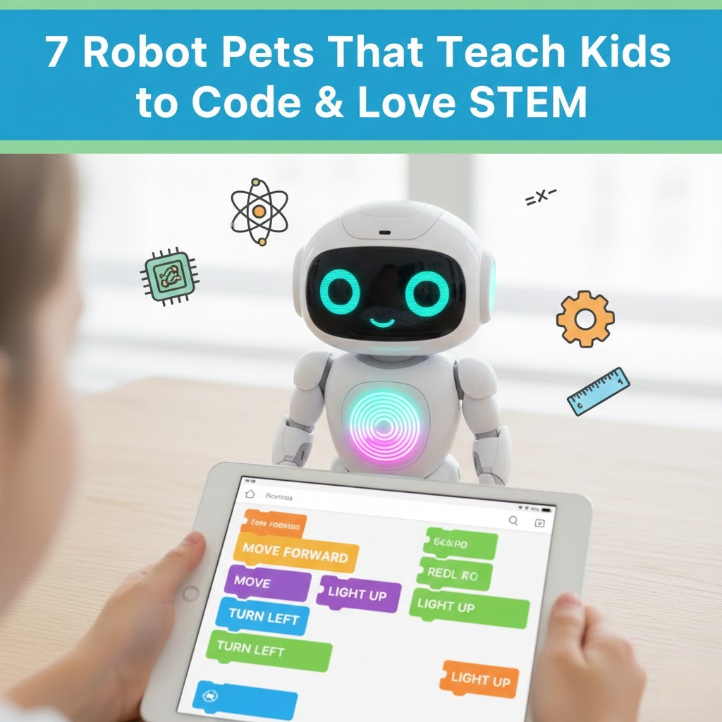 7 Robot Pets That Teach Kids to Code & Love STEM