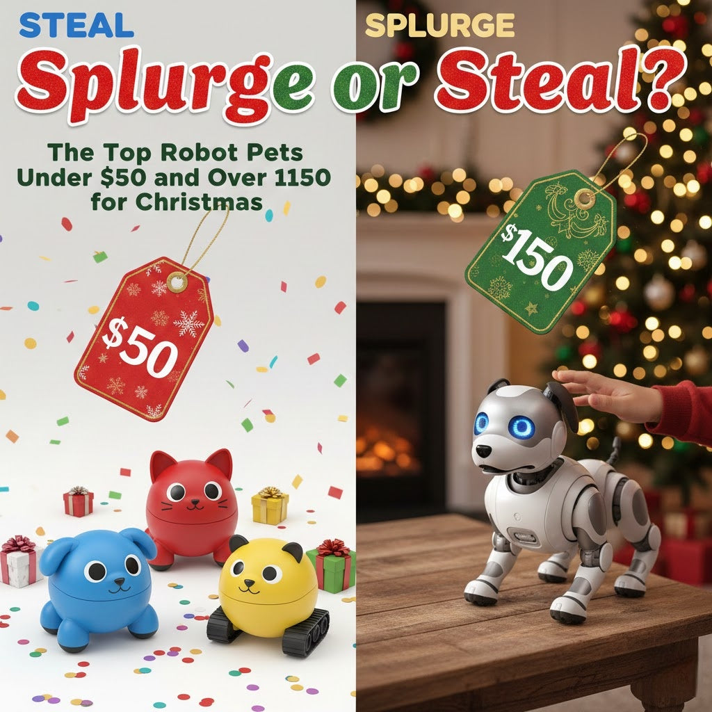 Splurge or Steal? The Top Robot Pets Under $50 and Over $150 for Christmas