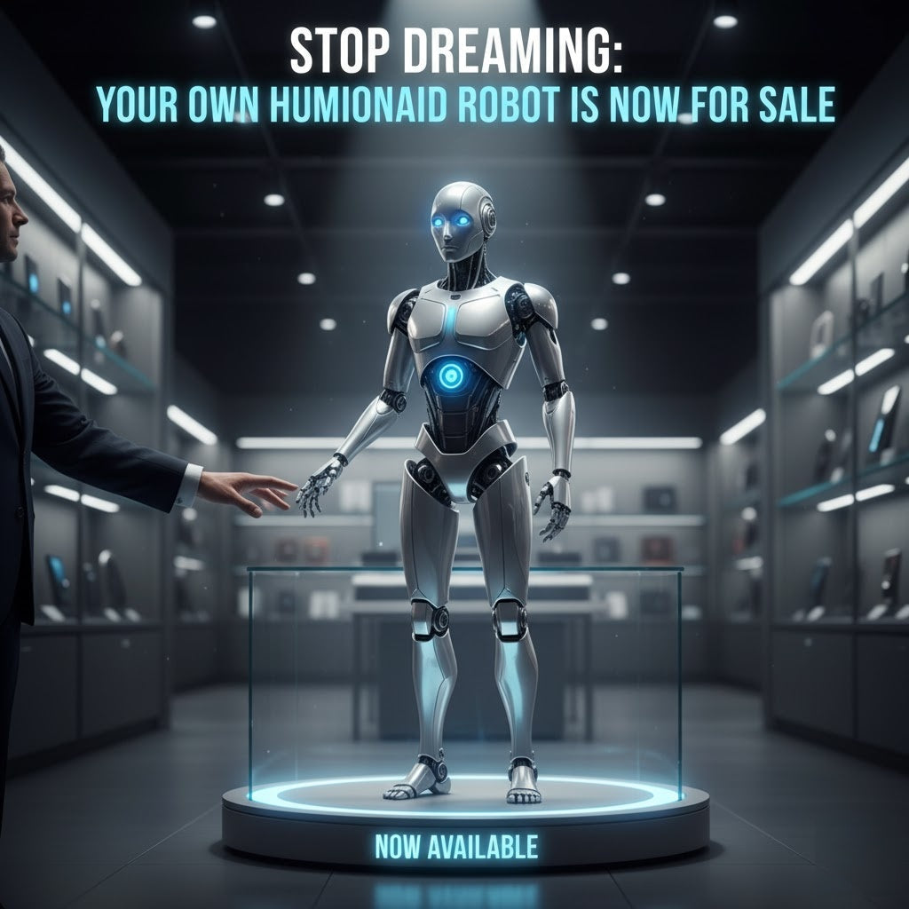 Stop Dreaming: Your Own Humanoid Robot is Now For Sale
