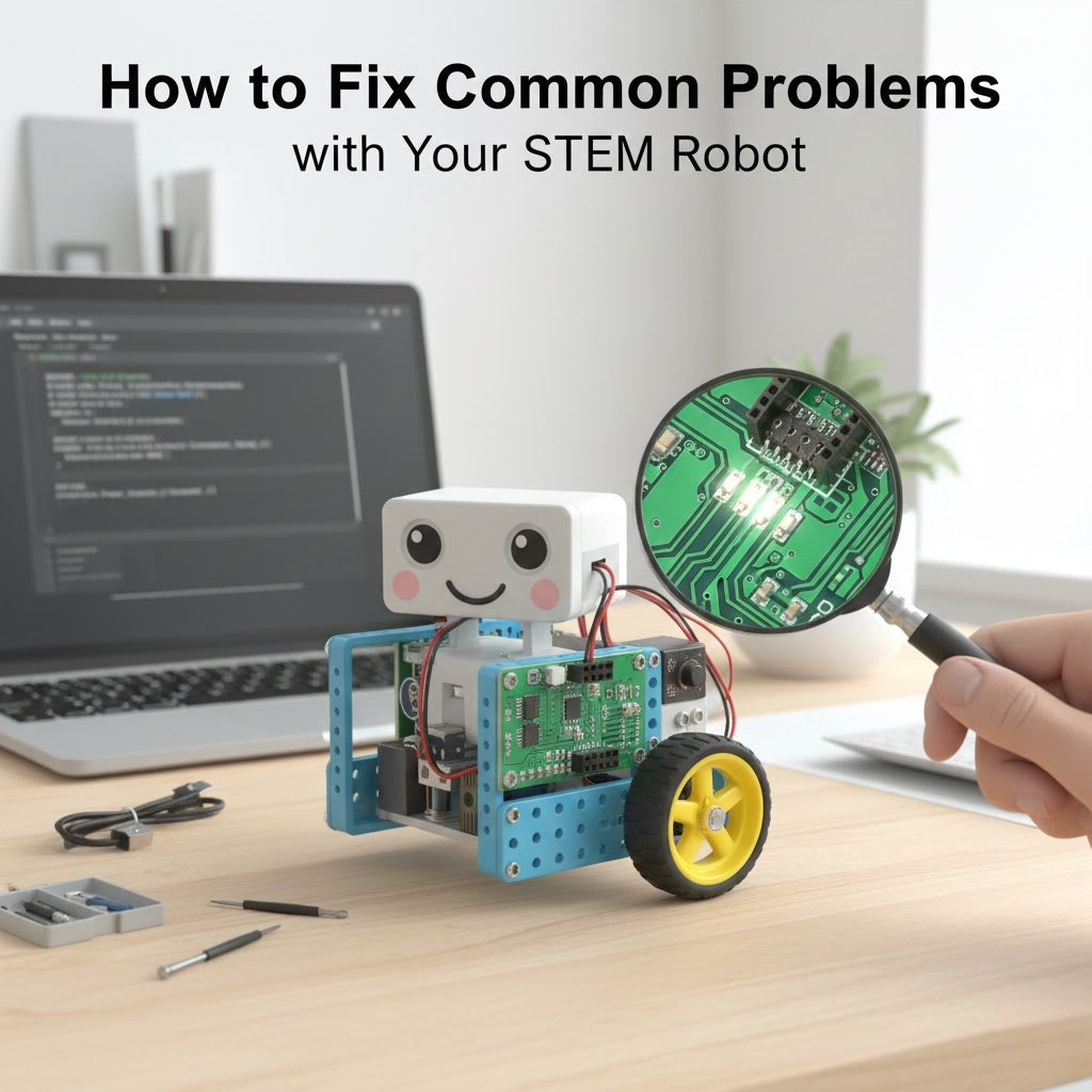 How to Fix Common Problems with Your STEM Robot