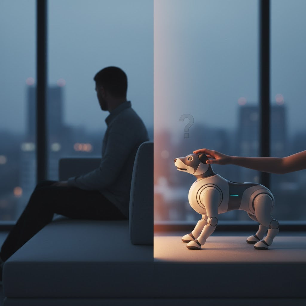 The Robot Pet Dilemma: Can a Toy Really Help with Loneliness and Anxiety?