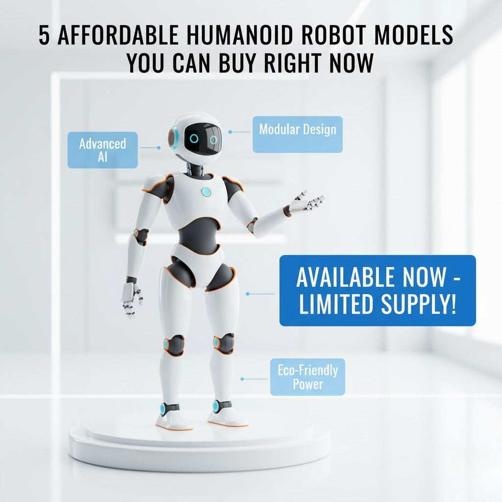5 Affordable Humanoid Robot Models You Can Buy Right Now